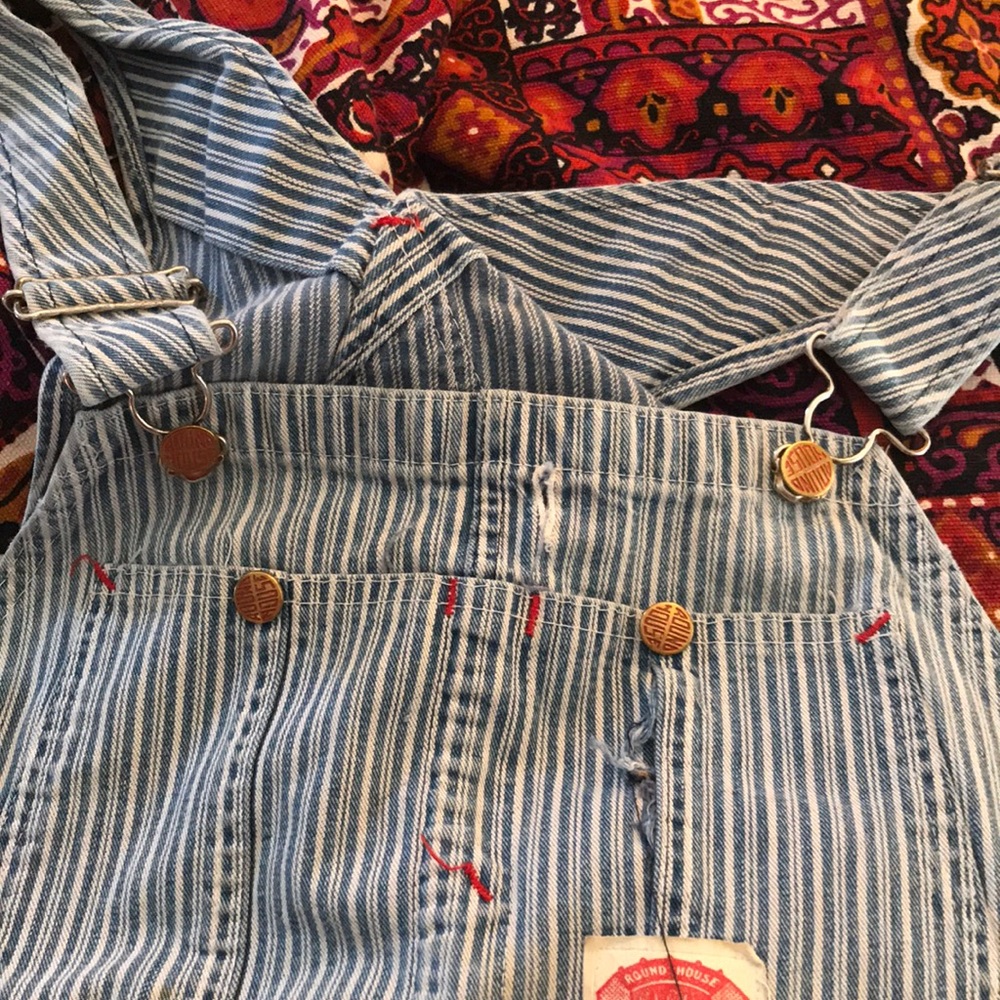Antique Round House Rail Road Engineer Overalls